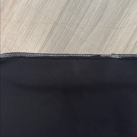 Zara Black Stretch Bandeau Strapless Bodysuit.  Sz L - Picture 13 of 15